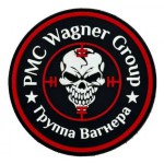 Нашивка PVC/ПВХ с велкро PMC Wagner Group Чёрно-красный